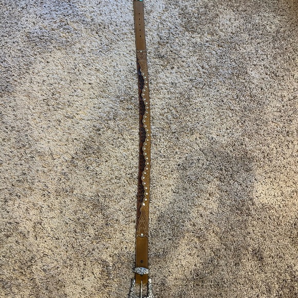 Tony Lama Katlyn Crystal Belt 36 - Picture 11 of 11